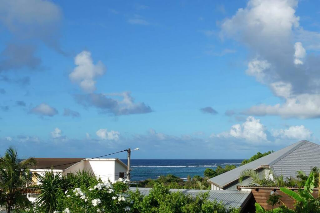 Villa Bord De Mer Au Moule Le Moule Exteriör bild